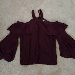 Bell sleeve top